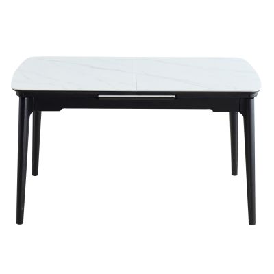 Стол Askold 140х80 Snow White Matt, Черный (1011489640) недорого