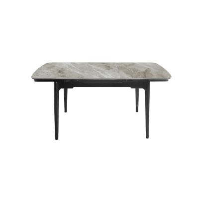 Стол Askold 95х70 Italy grey Glossy, Черный (1011489629) дешево