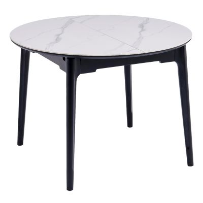 Стіл Askold R D105 Snow White Matt, Чорний (1011489623)