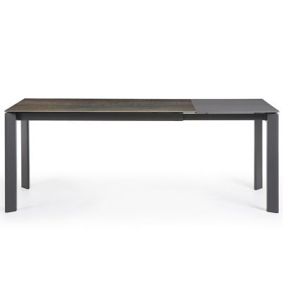 Стіл Atta 120x80 Ceramics Графіт з ефектом дощу (90636272) недорого