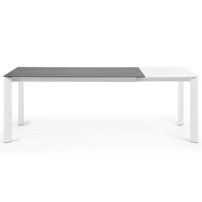 Стіл Atta 140x90 Ceramics Світло-сірий, Білий (90636253) с доставкой