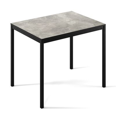 Письменный стол Brevity Loft Mid 90х67 ДСП Ателье светлый, Черный (931380286)