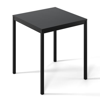 Стіл Brevity Loft Mini 67х67 ДСП Графіт, Чорний (931380277)