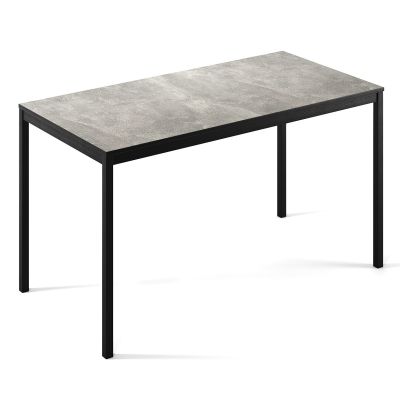 Стол Brevity Loft Standart 140х67 ДСП Ателье светлый, Черный (931380293)