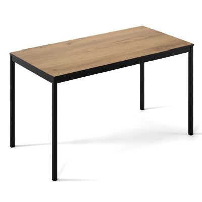 Стол Brevity Loft Standart 140х67 ДСП Дуб крафт золотой, Черный (931380290)