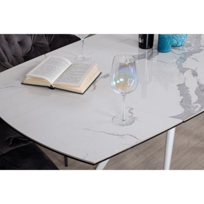 Стіл Coventry 130х90 Білий глянець (52487850) с доставкой