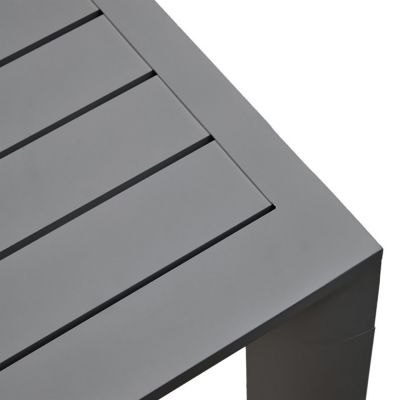 Стіл Culip 77x77 Сірий (90886270) с доставкой