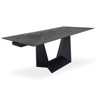 Стіл Edmund 140х85 Dark Jade Matt, Чорний (1011489606) с доставкой