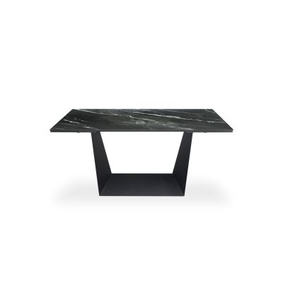Стіл Edmund 160х90 Marquina Black Matt (1011489608) недорого