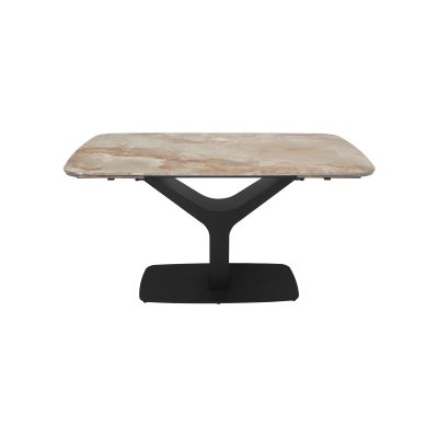 Стол Gunnar 140х85 Agate Glossy (1011489593) - фото 1 Стол Gunnar 140х85 Agate Glossy (1011489593) недорого