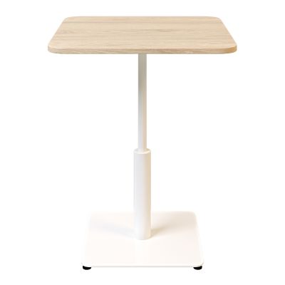 Стол Ibiza light soft 60х60 h-75 Белый, Дуб ЛДСП (611306879) недорого