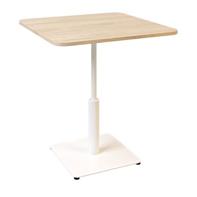 Стол Ibiza light soft 70х70 h-75 Белый, Дуб ЛДСП (611306885)
