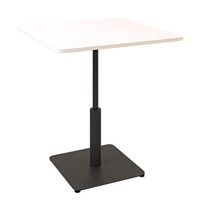 Стол Ibiza light soft 70х70 h-75 Черный, Белый ЛДСП (611306886)
