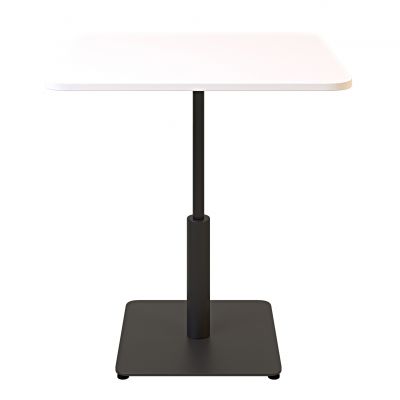 Стол Ibiza light soft 70х70 h-75 Черный, Белый ЛДСП (611306886) недорого