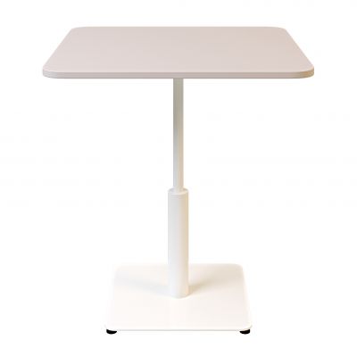 Стол Ibiza light soft Cashmere 70х70 h-75 Белый, ДСП Swisspan Cashmere (611306892) недорого