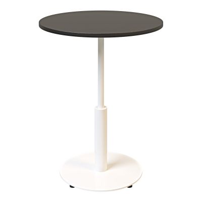 Стол Ibiza round light d-60 h-75 Белый, Черный ЛДСП (611306867)