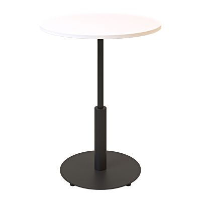 Стол Ibiza round light d-60 h-75 Черный, Белый ЛДСП (611306864)