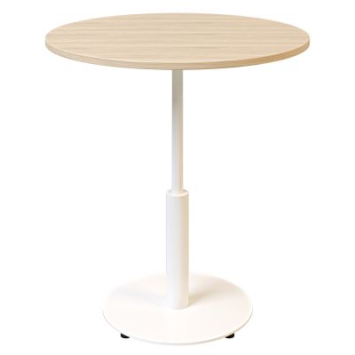 Стол Ibiza round light d-70 h-75 Белый, Дуб ЛДСП (611306873)