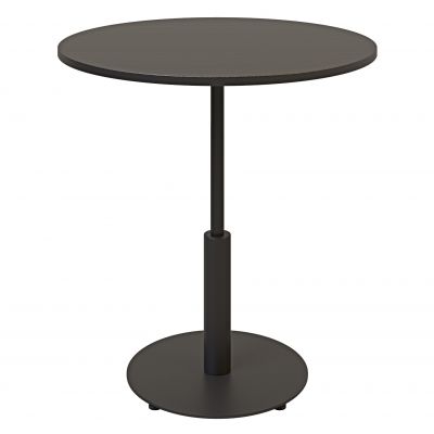 Стол Ibiza round light d-70 h-75 Черный, Черный ЛДСП (611306876)