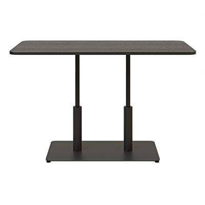 Стол Ibiza Soft Double light 120х70 h-75 Черный, Черный ЛДСП (611307126) недорого