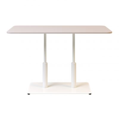 Стіл Ibiza Soft Double light Cashmere 120х70 h-75 Білий, ДСП Swisspan Cashmere (611306993) недорого