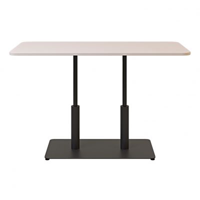 Стол Ibiza Soft Double light Cashmere 120х70 h-75 Черный, Дуб ЛДСП (611306994) недорого