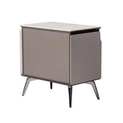 Журнальный стол кофейный Бергамо 60x38 Калакатта мрамор, Черный (23480915) дешево