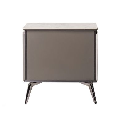 Журнальный стол кофейный Бергамо 60x38 Калакатта мрамор, Черный (23480915) с доставкой