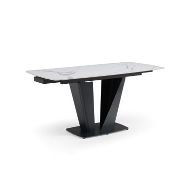 Стол Lamberg 120х80 Polar White Glossy (1011489599) - фото 1 Стол Lamberg 120х80 Polar White Glossy (1011489599) недорого
