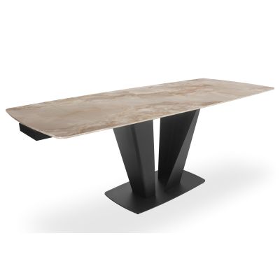 Стол Lamberg 140х85 Agate Glossy (1011489601) с доставкой
