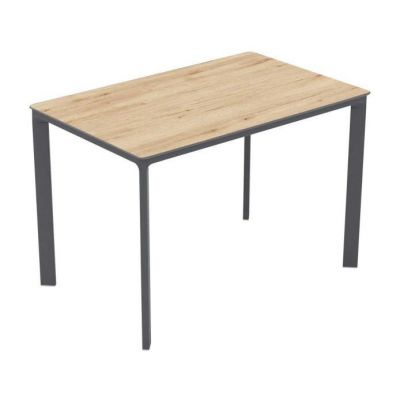 Стол Meet 120х80 oak, anthracite (1691270955)