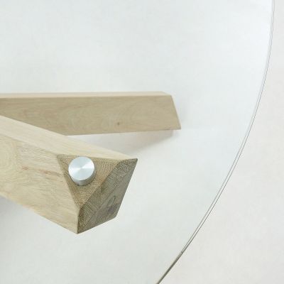 Стол Nori Стекло D120 Натуральный (90916165) дешево