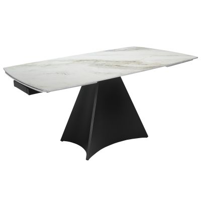 Стол Norman 160х90 White Golden Glossy (1011489596)