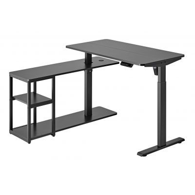 Стол OfficePro ODE119 136х120 Black, Black (1311154722) недорого