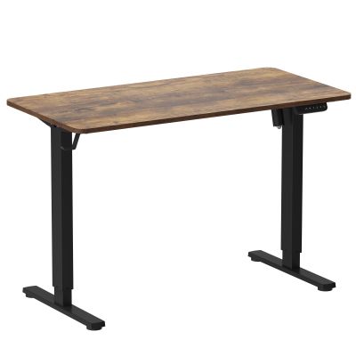 Стол Officepro ODE1260 120х60 Dark wood, Black (1311478457)