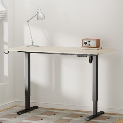 Стол Officepro ODE1470 140х70 Light wood, Black (1311488641) дешево