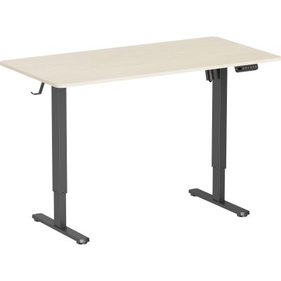 Стол Officepro ODE1470 140х70 Light wood, Black (1311488641)