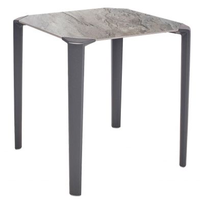 Стол One 70х70 stone, anthracite (1691271647)