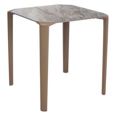 Стол One 70х70 stone, taupe (1691271639)