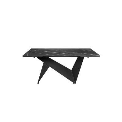 Стол Patrik160х90 Marquina Black Matt (1011489598) - фото 3 Стол Patrik160х90 Marquina Black Matt (1011489598) с доставкой