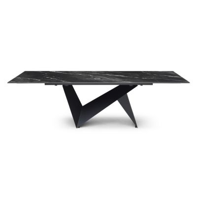 Стол Patrik160х90 Marquina Black Matt (1011489598) - фото 2 Стол Patrik160х90 Marquina Black Matt (1011489598) дешево