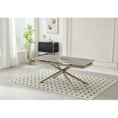Стіл Philip 180х90 Shks Beige Glossy (1011489616) дешево