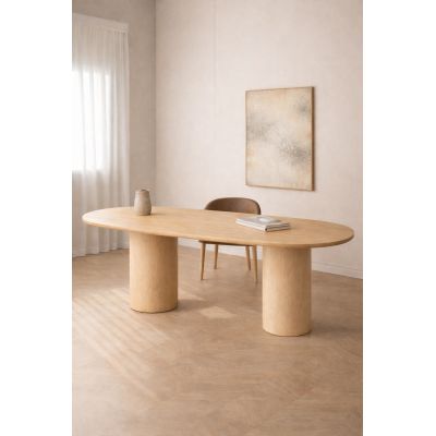 Стіл Plavo Oval Birch 180x100 Береза (861488784) дешево