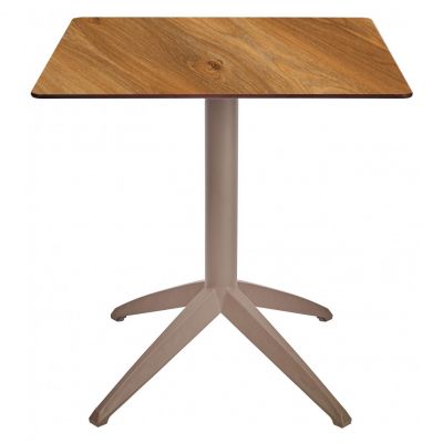 Обідній стіл Quatro Fix 70х70 dark oak, taupe (1691271306)
