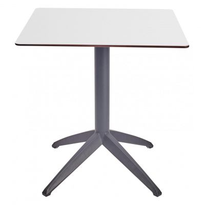 Обідній стіл Quatro Fix 70х70 white, anthracite (1691271312)