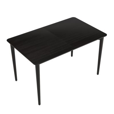 Стол раскладной Silva 80х130 h-77 9005 Черный  Ясень (611489046) недорого