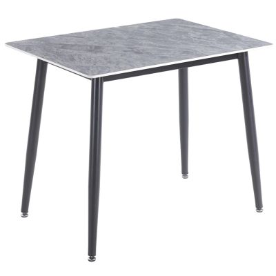 Стол Rikard 90х65 Italy grey Glossy (1011489668)