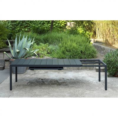 Стол Rio Alu 140x85 Antracite (13523151) с доставкой