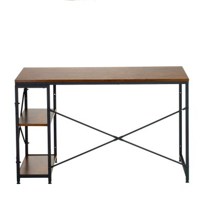 Стол с стеллажом Lade 120x60 Black, Industrial style (26512418) дешево