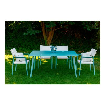 Стол Salta 152x90 Бирюза (52429484) дешево